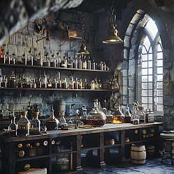 Alchemistisches Labor