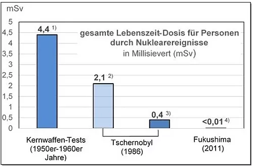 Dosisabsch&auml;tzung f&uuml;r eine Person in Deutschland