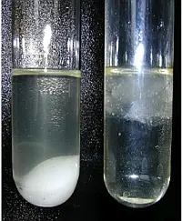 Phasen&uuml;bergang fest fl&uuml;ssig