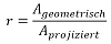 Formel zur berechnung von r