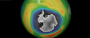 Ozonloch über der Antarktis