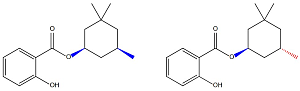 cis- und trans-Homomenthylsalicylat