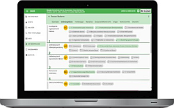 Screenshot der Software