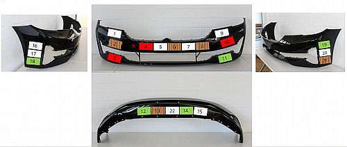Ergebnis des Druckstrahltests